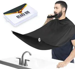 Beard Bib,Beard Apron,Beard Catcher for Men Shaving and Trimming,Non-Stick Beard Cape Grooming Cloth Beard Bib,Beard Apron,Beard Catcher for Men Shaving and Trimming,Non-Stick Beard Cape Grooming Cloth