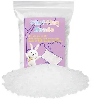 FTEVEN 50g/1.76oz Weighted Stuffing Beads Poly Pellets FTEVEN 50g/1.76oz Weighted Stuffing Beads Poly Pellets