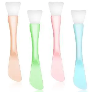 4Pcs Silicone Face Mask Brush, Mask Applicator Tools, Beauty Spatula 4Pcs Silicone Face Mask Brush, Mask Applicator Tools, Beauty Spatula