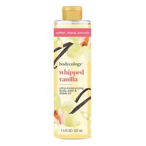 Bodycology Whipped Vanilla Ultra-Moisturizing Body Bath & Shave Oil, 7.5fl oz Bodycology Whipped Vanilla Ultra-Moisturizing Body Bath & Shave Oil, 7.5fl oz