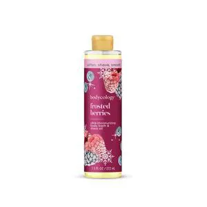 Bodycology Ultra Moisturizing Body, Bath & Shave Oil, Frosted Berries, 7.5 fl oz Bodycology Ultra Moisturizing Body, Bath & Shave Oil, Frosted Berries, 7.5 fl oz