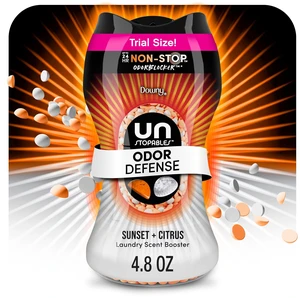 Downy Unstopables Fusions Odor Defense In-Wash Laundry Scent Booster Beads, Sunset & Citrus Scent, 4.8 oz Downy Unstopables Fusions Odor Defense In-Wash Laundry Scent Booster Beads, Sunset & Citrus Scent, 4.8 oz