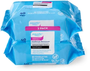 Equate Makeup Remover Cleansing Towelettes, 80 Count Equate Makeup Remover Cleansing Towelettes, 80 Count