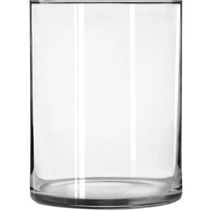 Libbey 8in Tall 6in Wide Glass Cylinder Floral Vase Libbey 8in Tall 6in Wide Glass Cylinder Floral Vase