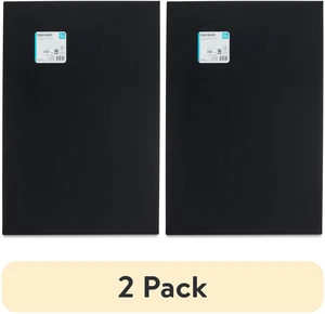 2 Pack Pen+Gear Black Foam Board, 20" x 30" 2 Pack Pen+Gear Black Foam Board, 20" x 30"