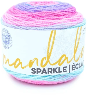 Lion Brand Mandala Sparkle Draco Light Acrylic Self-Striping Multi-Color Yarn Lion Brand Mandala Sparkle Draco Light Acrylic Self-Striping Multi-Color Yarn