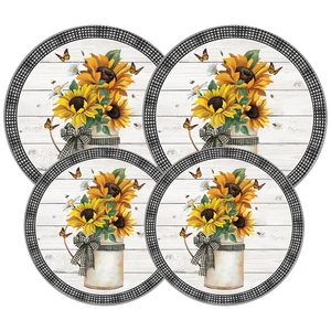 Range Kleen 5136 Garden Harvest Round Steel Burner Covers, Set of 4 Range Kleen 5136 Garden Harvest Round Steel Burner Covers, Set of 4