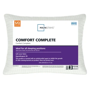 Standard/Queen Mainstays Comfort Complete Bed Pillow Standard/Queen Mainstays Comfort Complete Bed Pillow