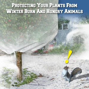 SUNRISEUMBRELLA Multi-Size Plant Covers, Warm Frost Cloth for Freeze Frost Protection for Potted Plants Fruit Trees (96''x84'') SUNRISEUMBRELLA Multi-Size Plant Covers, Warm Frost Cloth for Freeze Frost Protection for Potted Plants Fruit Trees (96''x84'')