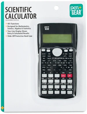 Pen+Gear SS-6613 Scientific Calculator, 401 Functions, Black, for High School, College Math and Engineering Pen+Gear SS-6613 Scientific Calculator, 401 Functions, Black, for High School, College Math and Engineering