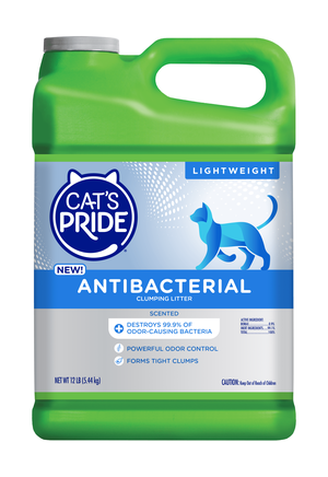 Cat's Pride Antibacterial Scented Clumping Litter 12lb Jug Cat's Pride Antibacterial Scented Clumping Litter 12lb Jug