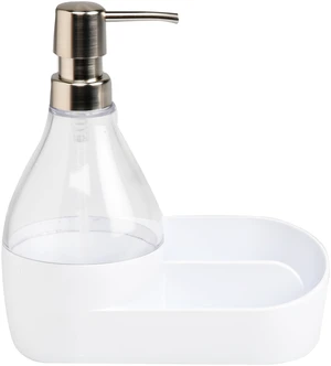 Mainstays Soap Dispenser with Built-in Sponge Holder Caddy, 17.1 oz (508ml) Mainstays Soap Dispenser with Built-in Sponge Holder Caddy, 17.1 oz (508ml)