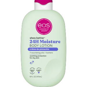 Eos Crme de Pistachio Body Lotion, 24 Hour Moisturizing Body Lotion for Dry Skin with Shea Butter & Vitamin E, 16 fl oz Eos Crme de Pistachio Body Lotion, 24 Hour Moisturizing Body Lotion for Dry Skin with Shea Butter & Vitamin E, 16 fl oz
