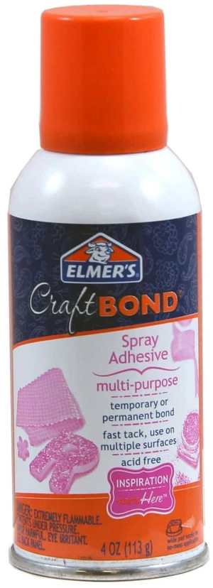 Elmer's Craft Bond Multi-Purpose Spray Adhesive, 4 oz Elmer's Craft Bond Multi-Purpose Spray Adhesive, 4 oz