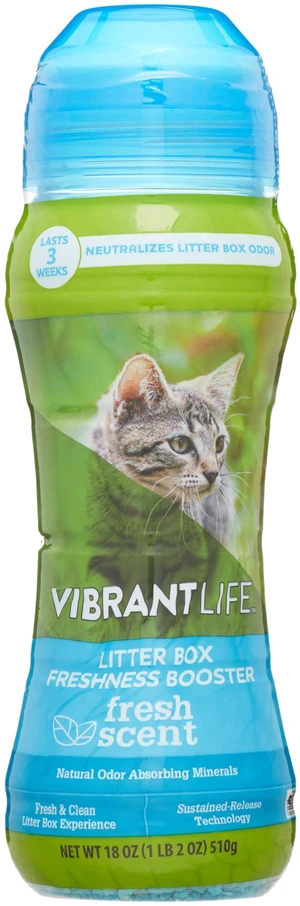 Vibrant Life Litter Box Freshness Booster, Fresh Scent, 18 oz Vibrant Life Litter Box Freshness Booster, Fresh Scent, 18 oz