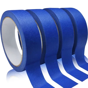 4 Rolls Premium Blue Painters Tape - 0.94in x 22yd per Roll, Total 88yd, Multi-Purpose, No Residue, Easy Removal 4 Rolls Premium Blue Painters Tape - 0.94in x 22yd per Roll, Total 88yd, Multi-Purpose, No Residue, Easy Removal