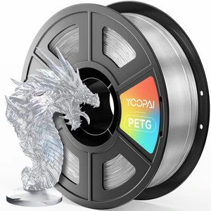 PETG Filament 1.75mm 1KG Transparent PETG Filament 1.75mm 1KG Transparent