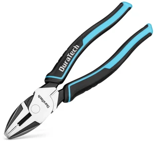 DURATECH 8" High Leverage Linemans Pliers with Side Cutters DURATECH 8" High Leverage Linemans Pliers with Side Cutters
