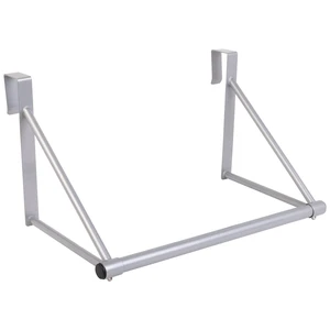 Mainstays Over-the-Door Hanging Organizer Rod for Closet, Silver Mainstays Over-the-Door Hanging Organizer Rod for Closet, Silver