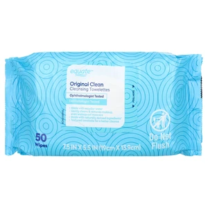 Equate Original Clean Cleansing Towelettes, 100 Count Equate Original Clean Cleansing Towelettes, 100 Count