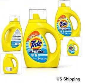 Concentrated Liquid Laundry Detergent, Fights 99% Common Stains & Odors, Works for Cold Water & All Machines Concentrated Liquid Laundry Detergent, Fights 99% Common Stains & Odors, Works for Cold Water & All Machines