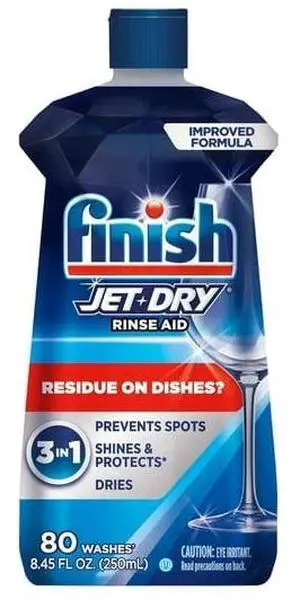JetDry Dishwasher Rinse Aid, 5X Power Actions for SpotFree Shiny Dishes & Improved Drying Performance JetDry Dishwasher Rinse Aid, 5X Power Actions for SpotFree Shiny Dishes & Improved Drying Performance