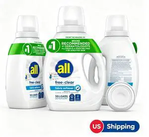 Hypoallergenic Liquid Fabric Softener, Fragrance & DyeFree for Sensitive Skin, Reduces Static and Fading Hypoallergenic Liquid Fabric Softener, Fragrance & DyeFree for Sensitive Skin, Reduces Static and Fading