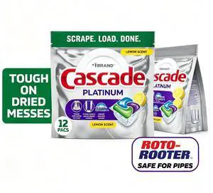 Platinum ActionPacs Dishwasher Detergent Pods, No PreWash Required, Enzymes Break Down DriedOn Burnt Food Messes Platinum ActionPacs Dishwasher Detergent Pods, No PreWash Required, Enzymes Break Down DriedOn Burnt Food Messes