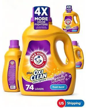 DermatologistTested Stain & Odor Removing Detergent, Compatible With HE and Conventional Washing Machines DermatologistTested Stain & Odor Removing Detergent, Compatible With HE and Conventional Washing Machines