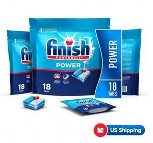 Power Dishwasher Detergent Pods, No PreRinse Required, Dissolvable Tabs for Greasy Cookware, Plastics & Glassware Power Dishwasher Detergent Pods, No PreRinse Required, Dissolvable Tabs for Greasy Cookware, Plastics & Glassware