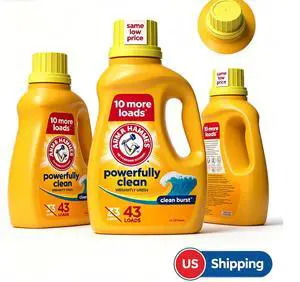Concentrated Scented Washing Detergent, Targets Dirt & Odors for Light, Dark and Colored Fabrics Household Laundry Concentrated Scented Washing Detergent, Targets Dirt & Odors for Light, Dark and Colored Fabrics Household Laundry