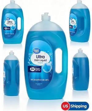 Concentrated Scented Dishwashing Liquid, A Little Goes A Long Way for Cutting Tough Grease and StuckOn Food Messes Concentrated Scented Dishwashing Liquid, A Little Goes A Long Way for Cutting Tough Grease and StuckOn Food Messes