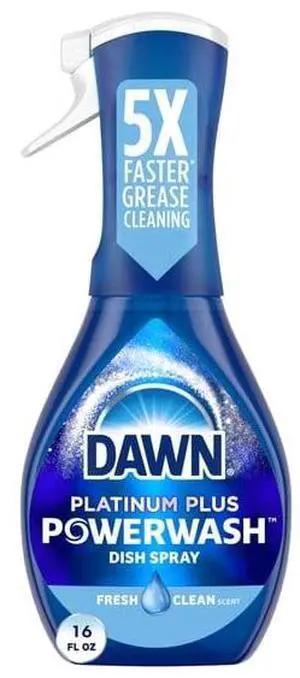 Platinum Plus Powerwash Dish Spray, 5X Faster GreaseCutting Suds, Removes 99% Grease for Dishes, Grills and Laundry PreTreat Platinum Plus Powerwash Dish Spray, 5X Faster GreaseCutting Suds, Removes 99% Grease for Dishes, Grills and Laundry PreTreat