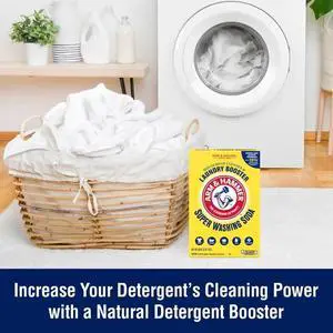 Natural LaundryBoosting Washing Soda, Enhances Detergent Performance, Indoor & Outdoor MultiSurface Cleaning Powder Natural LaundryBoosting Washing Soda, Enhances Detergent Performance, Indoor & Outdoor MultiSurface Cleaning Powder
