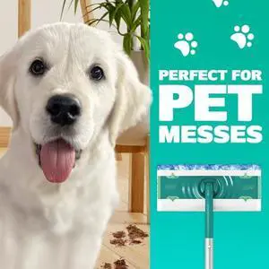 HardSurface Mop Starter Set, HairMagnet Dry Cloths & Wet Mop Pads, Compact Design for HighTraffic Household Zones HardSurface Mop Starter Set, HairMagnet Dry Cloths & Wet Mop Pads, Compact Design for HighTraffic Household Zones