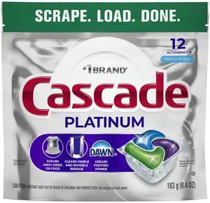 Platinum ActionPacs Dishwasher Detergent Pods, No PreWash Required, FastDissolving Pods for BurntOn Food & SpotFree Dishes Platinum ActionPacs Dishwasher Detergent Pods, No PreWash Required, FastDissolving Pods for BurntOn Food & SpotFree Dishes