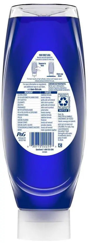 ImprovedFormula GreaseCutting Dishwashing Liquid, MagnetLike GreaseAttracting Power, GentleOnHands With UpsideDown EZSqueeze Bottle ImprovedFormula GreaseCutting Dishwashing Liquid, MagnetLike GreaseAttracting Power, GentleOnHands With UpsideDown EZSqueeze Bottle