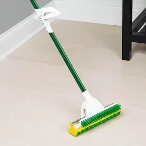 Nitty Gritty Roller Sponge Mop with PullWringer Handle, 10Inch Wide Absorbent Sponge, Attached Scrub Brush for MultiSurface HardFloor Cleaning Nitty Gritty Roller Sponge Mop with PullWringer Handle, 10Inch Wide Absorbent Sponge, Attached Scrub Brush for MultiSurface HardFloor Cleaning
