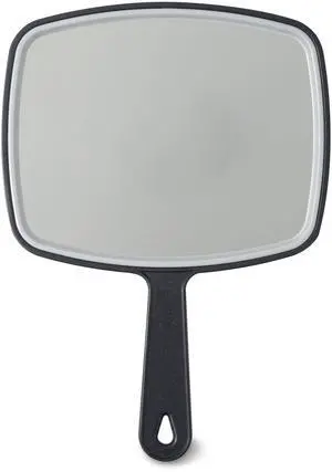 Equate Medium Hand Mirror, Standard Magnification, Portable Square Mirror for Cosmetic Application & Hair Grooming, Holiday Gift / Stocking Stuffer Equate Medium Hand Mirror, Standard Magnification, Portable Square Mirror for Cosmetic Application & Hair Grooming, Holiday Gift / Stocking Stuffer