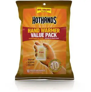 HotHands Hand Warmers 10 Pair Value Pack - Up to 10 Hours of Heat per Pair HotHands Hand Warmers 10 Pair Value Pack - Up to 10 Hours of Heat per Pair