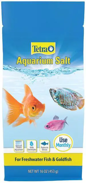 Tetra Aquarium Salt 16 oz for Freshwater Fish Tanks Tetra Aquarium Salt 16 oz for Freshwater Fish Tanks