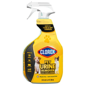 Clorox Pet Carpet Stain Remover for Urine Stains and Odors, 24 fl oz Clorox Pet Carpet Stain Remover for Urine Stains and Odors, 24 fl oz