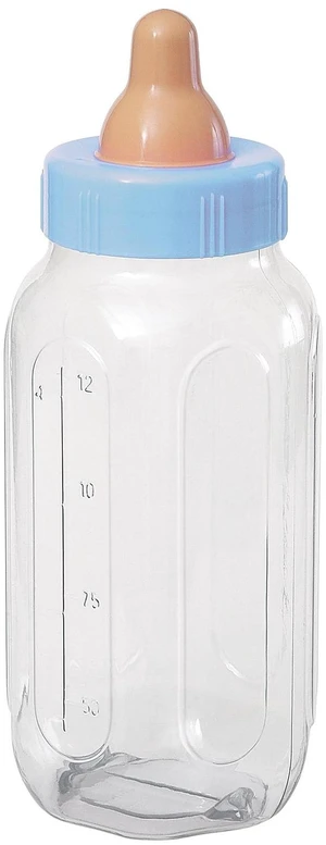 Way to Celebrate Blue Plastic Baby Bottle Bank, 1ct Way to Celebrate Blue Plastic Baby Bottle Bank, 1ct