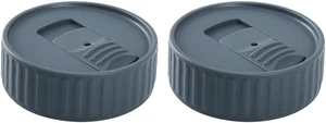 Mainstays BPA-Free Wide Mouth Mason Jar Drinking Lid, Set of 2 Mainstays BPA-Free Wide Mouth Mason Jar Drinking Lid, Set of 2
