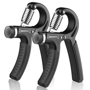 AIXPI Grip Strength Trainer, Hand Grip Exerciser Strengthener with Adjustable Resistance 11-132 Lbs (5-60kg), Forearm Strengthener, Hand Exerciser for Muscle Building and Injury Recover 2 Pack AIXPI Grip Strength Trainer, Hand Grip Exerciser Strengthener with Adjustable Resistance 11-132 Lbs (5-60kg), Forearm Strengthener, Hand Exerciser for Muscle Building and Injury Recover 2 Pack