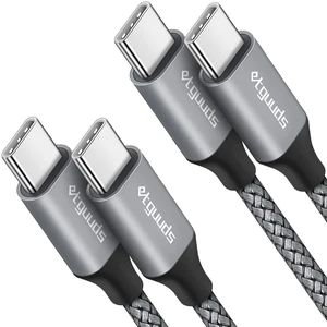 etguuds USB C to USB C Cable 2ft, 2-Pack 60W C to C Cable Fast Charging etguuds USB C to USB C Cable 2ft, 2-Pack 60W C to C Cable Fast Charging