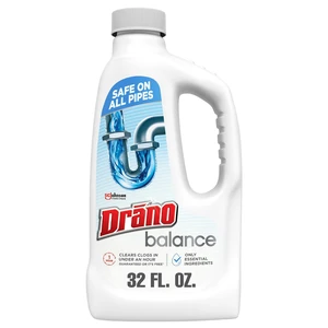 Drano Balance Drain Clog Remover & Cleaner, Restores Flow in 1 Hour, 32 oz Drano Balance Drain Clog Remover & Cleaner, Restores Flow in 1 Hour, 32 oz