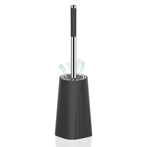 SetSail Toilet Brush, Compact Size Toilet Bowl Brush and Holder Toilet Brushes for Bathroom with Stainless Steel Handle Toilet Cleaner Brush with Durable Scrubbing Bristles, Splash-Proof SetSail Toilet Brush, Compact Size Toilet Bowl Brush and Holder Toilet Brushes for Bathroom with Stainless Steel Handle Toilet Cleaner Brush with Durable Scrubbing Bristles, Splash-Proof