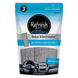 Refresh Your Car! Charcoal Bag Air Freshener, 3 Count Refresh Your Car! Charcoal Bag Air Freshener, 3 Count