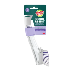 Scotch-Brite Odor Resist Soap Control Dishwand Brush, 1 Cleaning Wand, Precise Soap Control, Safe on Dishes, Nonstick Cookware, Tubs Scotch-Brite Odor Resist Soap Control Dishwand Brush, 1 Cleaning Wand, Precise Soap Control, Safe on Dishes, Nonstick Cookware, Tubs